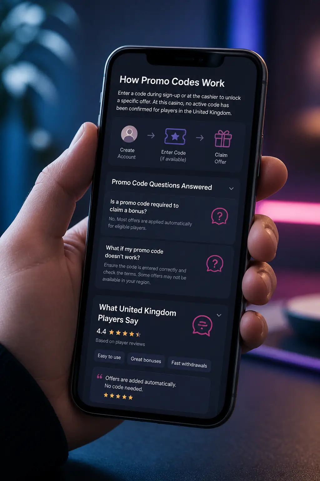 Kingdom Casino Promo Code – United Kingdom visual guide for Kingdom Casino